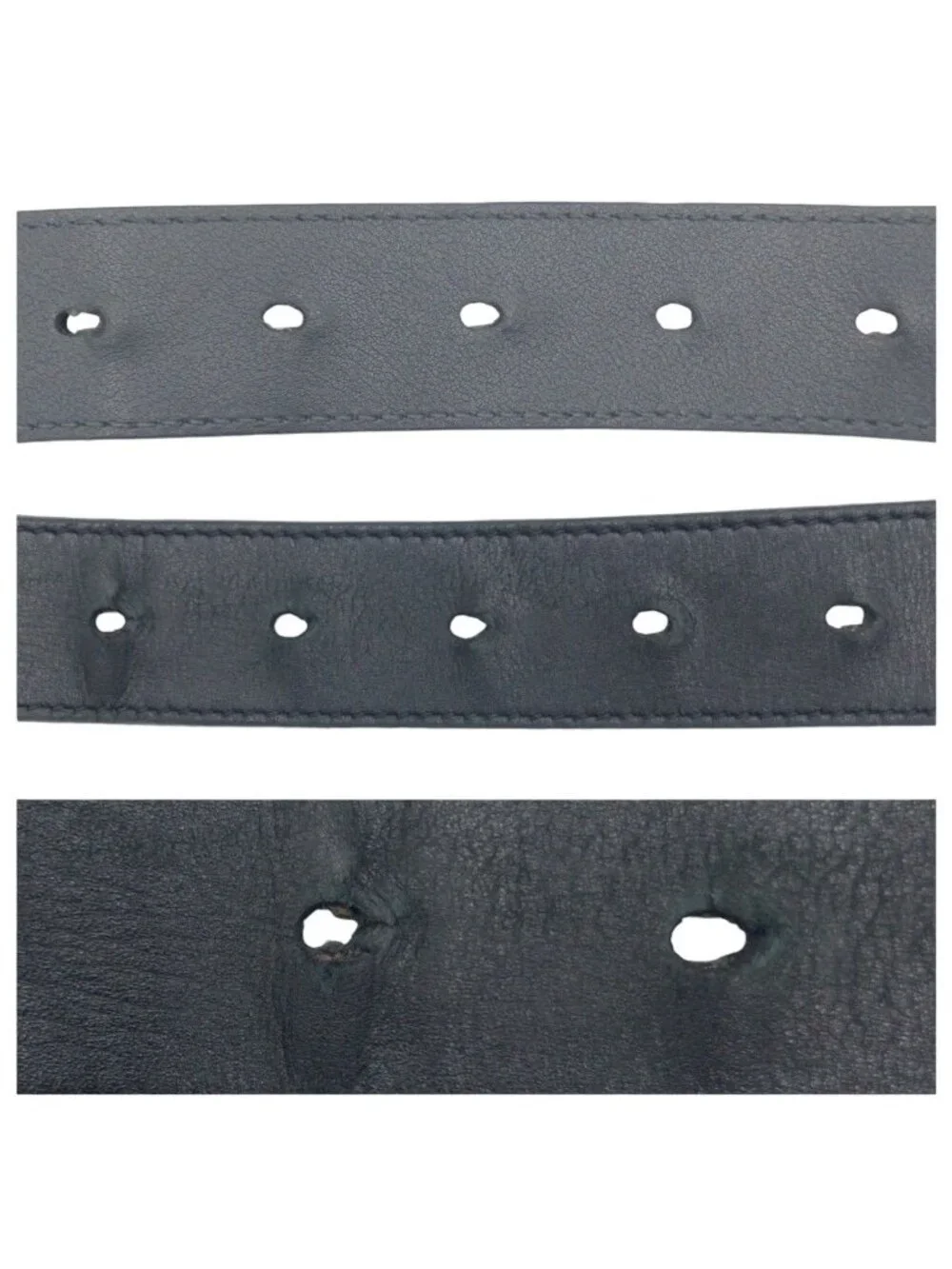Gucci GG Marmont 80 32 Black Gold Leather Metal Belt Buckle